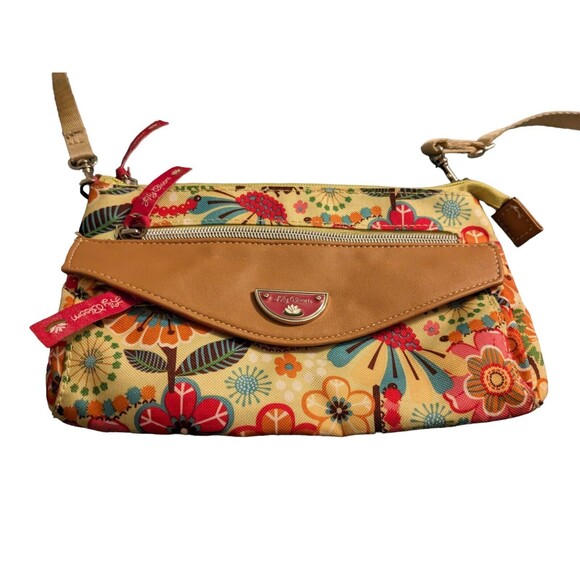 Lily Bloom Busy Bee Crossbody & Clutch Purse, Adjustable Removable Strap NEW - Picture 3 of 15
